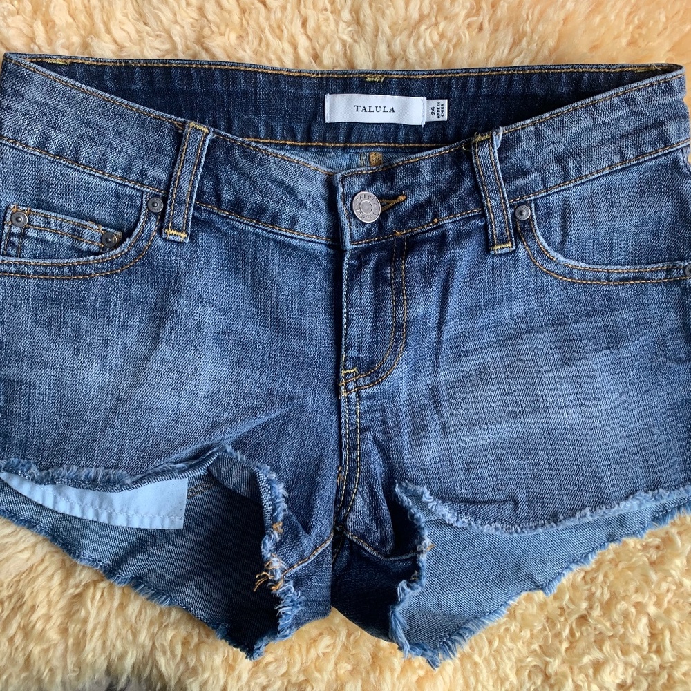 Talula shorts sz24 (Aritzia)